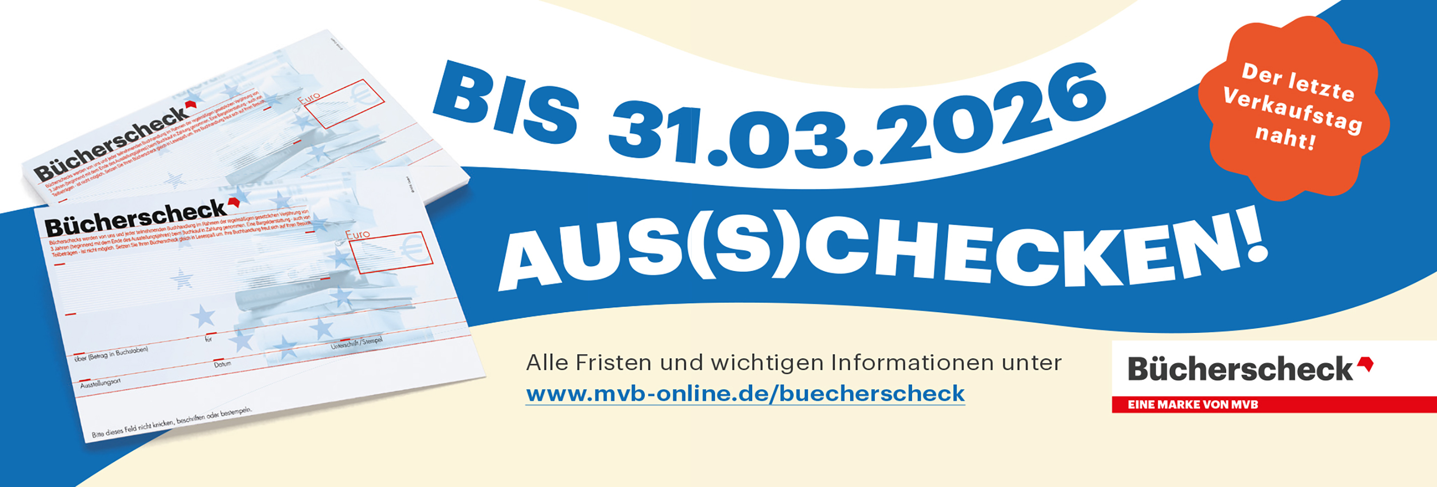 Anzeige Bücherscheck Fristen 2026