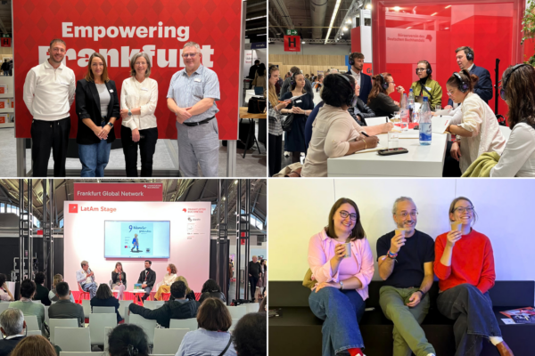 Four pictures from MVB-activities on Frankfurt Book Fair 2026.