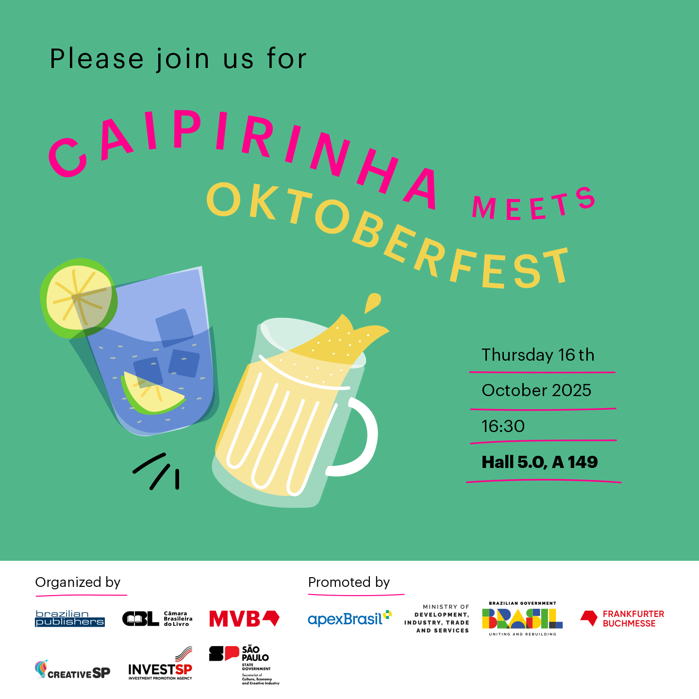 Caipirinha meets Oktoberfest flyer
